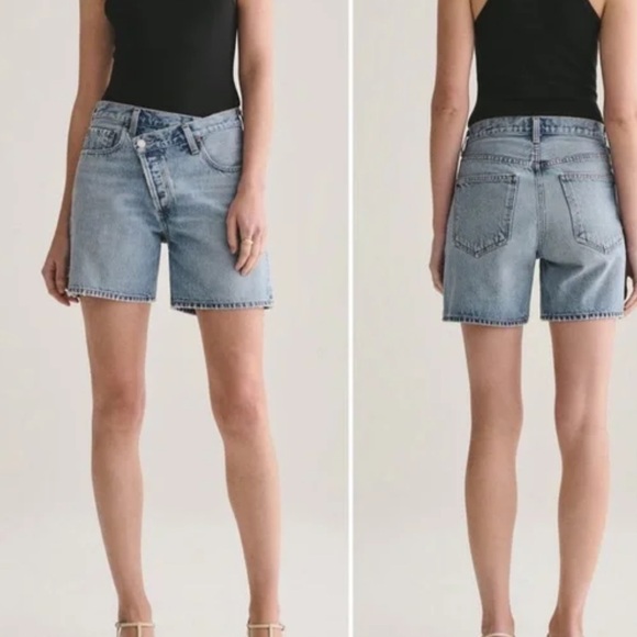 AGOLDE criss cross shorts - Picture 2 of 4